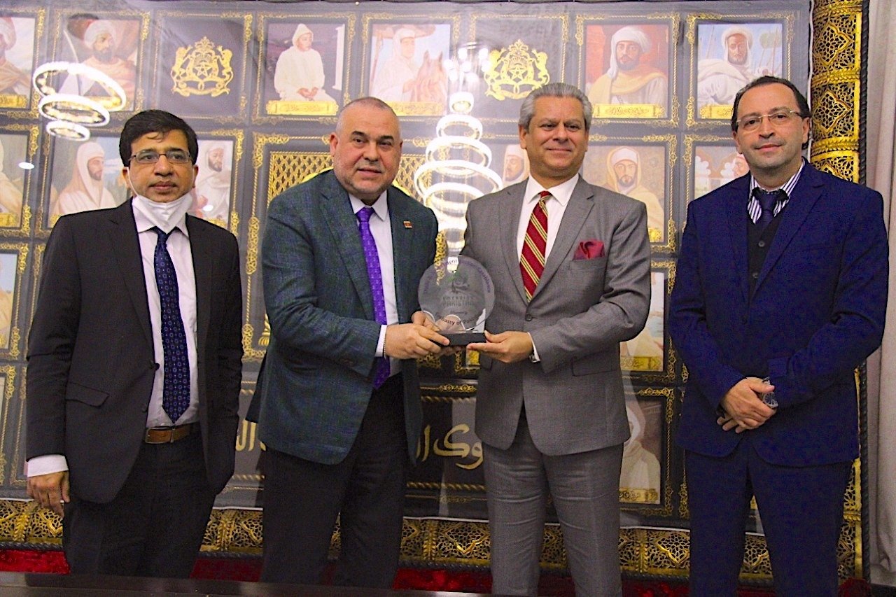 السيد حسان بركاني يستقبل سفير دولة باكستان بالرباط